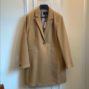 NWT Banana Republic Melton Topcoat size XL